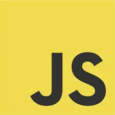 JavaScript (JS) logo in bold black letters on a yellow background, symbolizing dynamic and interactive web development tools.